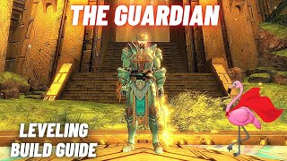 GUILD WARS 2 The Guardian  Leveling Build Guide Weapons  Armor  Skills  Traits [upl. by Assillam]