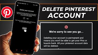 How To Permanently Delete Your Pinterest Account [upl. by Enaled486]