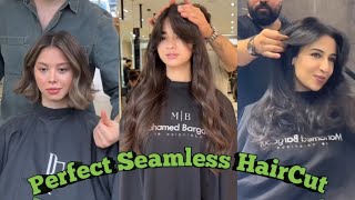 Perfect Seamless Haircut Tutorial for Long Hair  Pro Haircutting Techniques [upl. by Laure827]