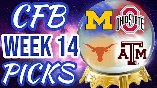 College Football Week 14 Picks amp Predictions  2024 [upl. by Ethelyn]