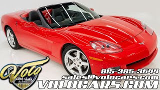 2006 Chevrolet Corvette C6 Convertible for sale at Volo Auto Museum V20609 [upl. by Kwarteng]