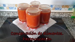 Conservación de alimentos Pasteurización [upl. by Mainis]