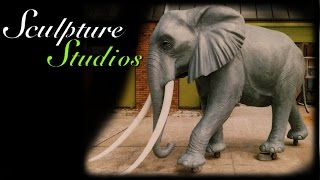 New Full Size Elephant by Sculpture Studios [upl. by Brenda]