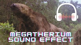 Megatherium sound effect  Megatherium sound  Extinct animals [upl. by Fancy520]