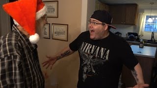 ANGRY GRANDPA WINS THE LOTTERY CHRISTMAS PRANK [upl. by Salot]