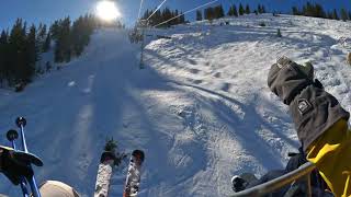 Powderhorn lift at Solitude 20 Nov 2022 [upl. by Gambrill]