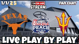 Texas Longhorns vs Arizona State Sun Devils Live College Football Playoffs Live Stream [upl. by Bidget305]