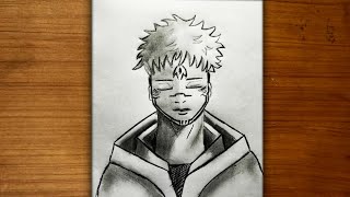 anime drawing  how to draw sukuna step by step easy tutorial for beginners  jujutsu kaisen [upl. by Richman]