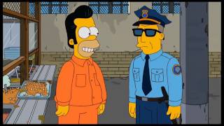 The Simpsons Homer works for the FBI Clip [upl. by Adnilemre794]