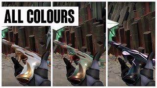 SOVEREIGN GHOST SKIN ALL LEVEL ALL CHROMA  VALORANT SOVEREIGN SKINS [upl. by Janine]