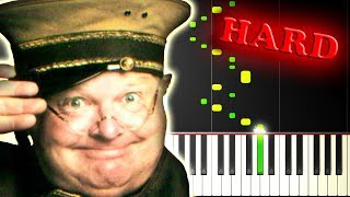 BENNY HILL  YAKETY SAX  Piano Tutorial [upl. by Tibold347]