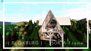 Bloxburg  350K Modern AFrame [upl. by Aronoff]