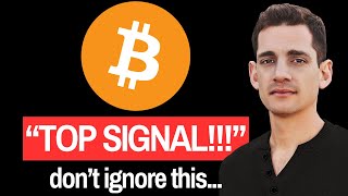 Bitcoin BTC Top Signal For Crypto [upl. by Aicinoid]