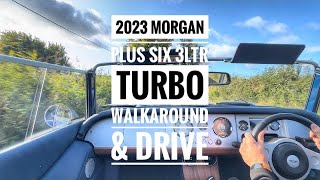 2023 Morgan Plus Six Walk around and drive [upl. by Amahs348]