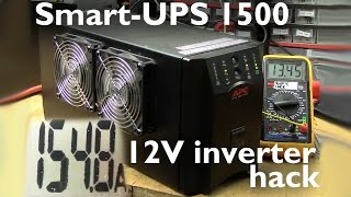 SmartUPS 1500 turned into a 12V inverter [upl. by Chrisman]