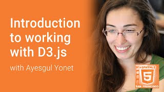 Introduction to working with D3js [upl. by Helfand]