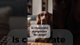 is Chocolate Dangerous for Dogs Protect Your Pets from Toxicity shortsvideo shorts shortsfeed [upl. by Oiluarb586]