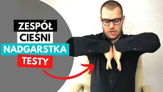 JAK SPRAWDZIĆ CZY MAM ZESPÓŁ CIEŚNI NADGARSTKA  TOP 3 testyoznaki do wykonania w domu [upl. by Anilocin]