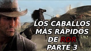 LOS CABALLOS MÁS RÁPIDOS DE RED DEAD REDEMPTION  Parte 3 [upl. by Bird]