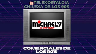 COMERCIAL Multitiendas Michaely con Claudia Conserva y quotPolloquot Valdivia  1997 [upl. by Amedeo]