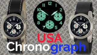 Bertucci Titanium Ameriquartz Chronograph  Timing gone lightweight [upl. by Hakaber242]