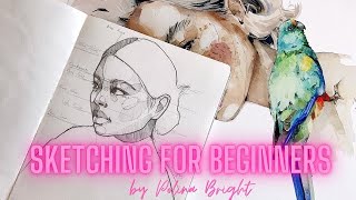 Sketching for beginners by Polina Bright [upl. by Etnauj]