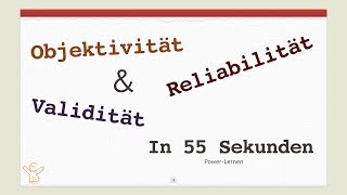 Validität Reliabilität und Objektivität einfach erklärt   Beispiel [upl. by Yssenhguahs334]