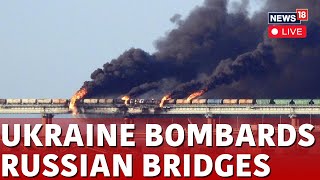 UkraineRussia Conflict LIVE  Ukraine Destroys Second Bridge In Russia’s Kursk Region  N18G [upl. by Teak54]