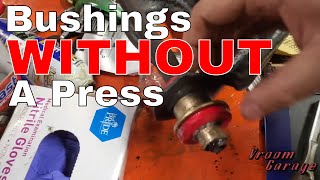 How to Replace Control Arm Bushings Without a Press [upl. by Silber]