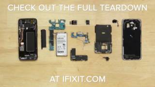 The Galaxy S8 Disassembly in 90 seconds [upl. by Bonucci283]