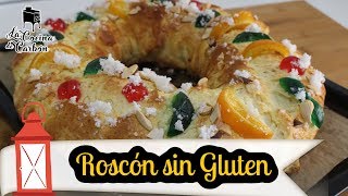 ROSCÓN DE REYES SIN GLUTEN fácil y delicioso [upl. by Airlia]