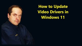 How to Update Video Drivers in Windows 11 [upl. by Etteiram]