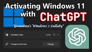 Activating Windows 11 with ChatGPT [upl. by Emerej]