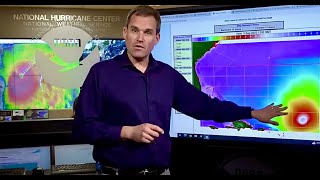 Hurricane Lee Update from the NHC in Miami FL September 8 2023 [upl. by Sinylg]