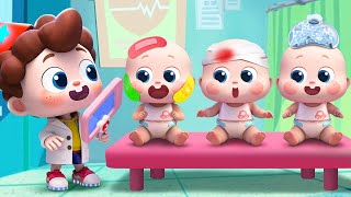 Ten Babies Got Boo Boo  Safety Rules  Learn Numbers  Nursery Rhymes amp Kids Songs  BabyBus [upl. by Inaja188]