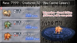 Gameplay ReviewTutorial Brigandine  Grand Edition Extreme All In One Patch [upl. by Akinam]