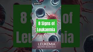 8 Warning Signs of Leukaemia shorts [upl. by Eelsnia]