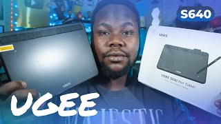 UGEE Drawing Tablet S640 Unboxing amp Review 🖱️ [upl. by Peterec]