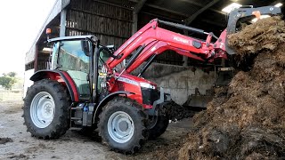 Massey Ferguson 5711M Tractor and Loader REVIEW [upl. by Nwotna]