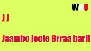 Jambo Jote birraa barii kottu Oromo music [upl. by Conal]