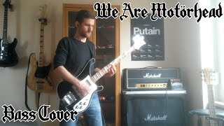 Motörhead  We Are Motörhead BASS COVER [upl. by Calisa]