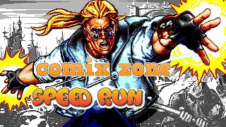 COMIX ZONE 🔴 speedrun [upl. by Kciredec945]