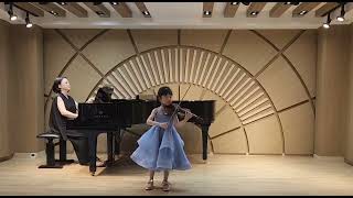 J Haydn Violin Concerto No1 in C major Hob VIIa1 I Allegro moderato Gianne Lee 6 yrs [upl. by Leggat384]