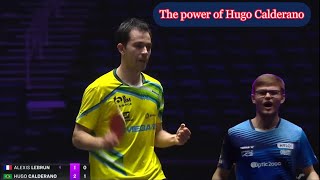 Alexis Lebrun vs Hugo Calderano  Champions Incheon 2024 [upl. by Abijah]