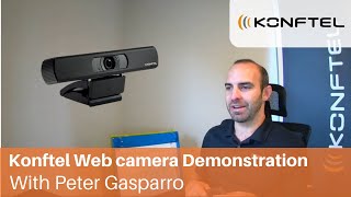 Konftel Web Camera Demonstration for Remote Learning [upl. by Mala]