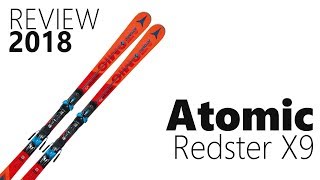 Atomic Redster X9 2018 Ski Review  We Test We Know [upl. by Nnaeinahpets]