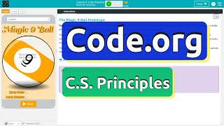 Codeorg Lesson 31B Lists Practice  Tutorial with Answers  Unit 6 CS Principles [upl. by Ennovad242]