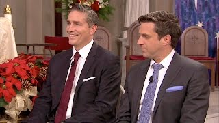 Jim Caviezel amp Raul Esparza  Talk About Christmas [upl. by Melesa]