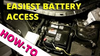 2013 Ford Escape Easy Battery Access HOW TO ESCAPE [upl. by Rosenzweig720]