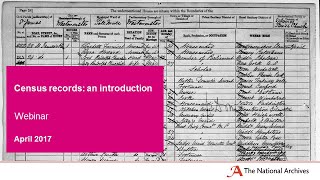 Census records an introduction [upl. by Su]